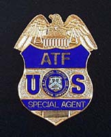ATF SPECIAL AGENT セカンドバッジ 米国財務省 ATF 特別捜査官 セカンドバッジ